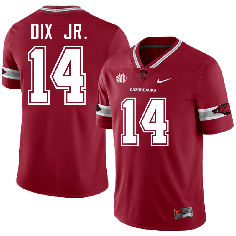 Stephen Dix Jr. Arkansas Jersey,Arkansas Razorbacks #14 Stephen Dix Jr. Jersey Youth-Alternate